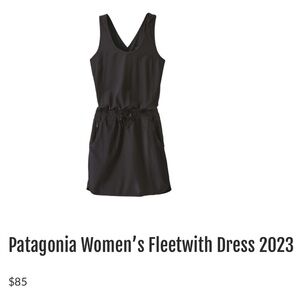 Patagonia black romper dress